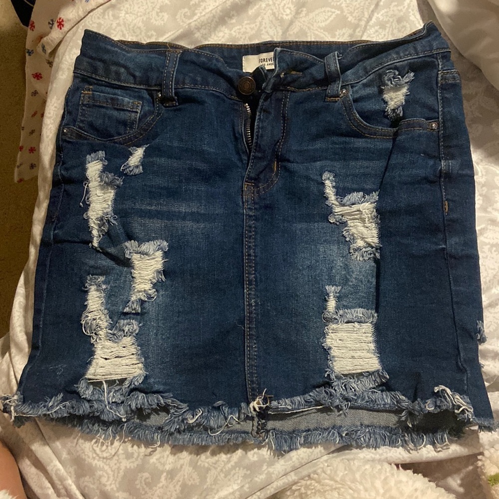 Forever 21 Jean skirt